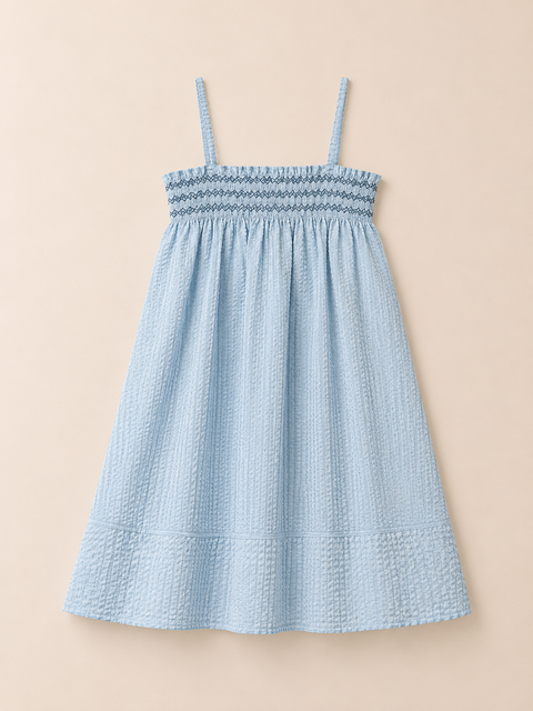 Arden Smocked Midi Dress