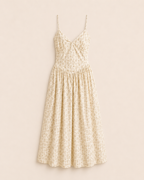 Arden Floral Midi Dress