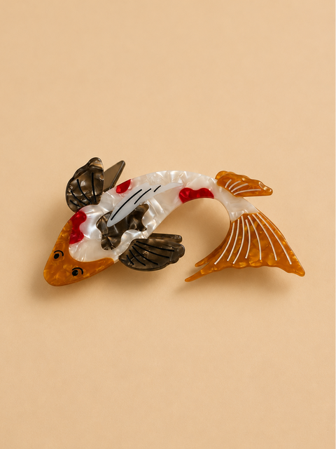 Koi Pond Claw Hair Clip