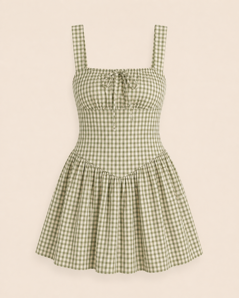 Colette Gingham Mini Dress