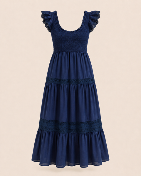 Elodie Smocked Dress