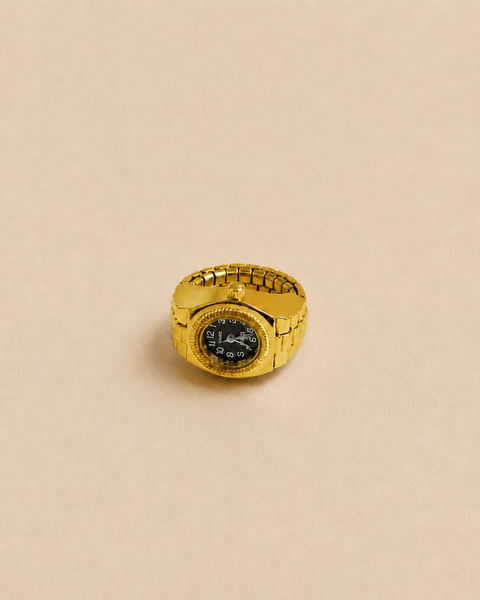 Gold Watch Ring