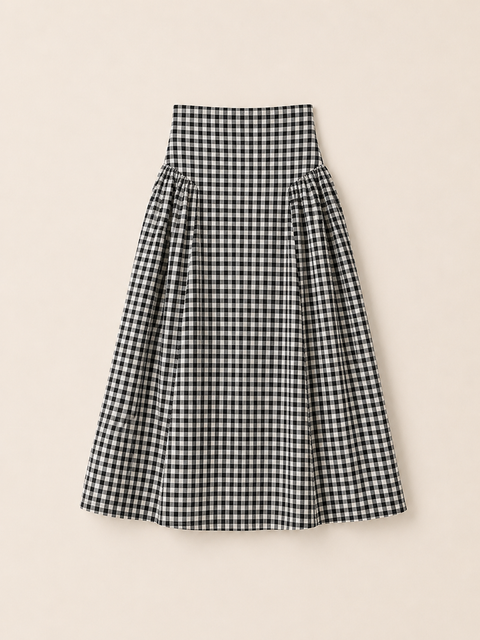 Highsmith Gingham Skirt