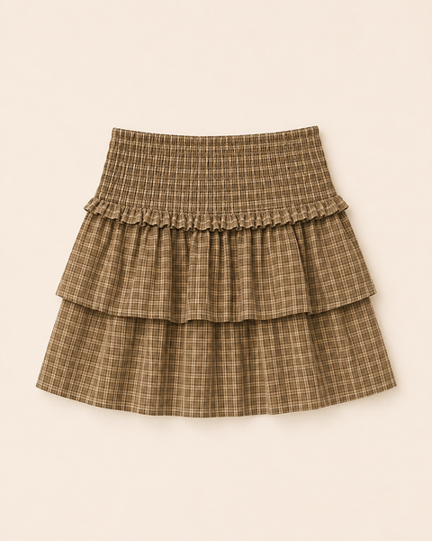 Highsmith Plaid Mini Skirt