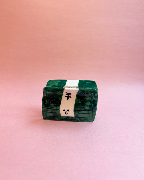 Green Kawaii Claw Hair Clip