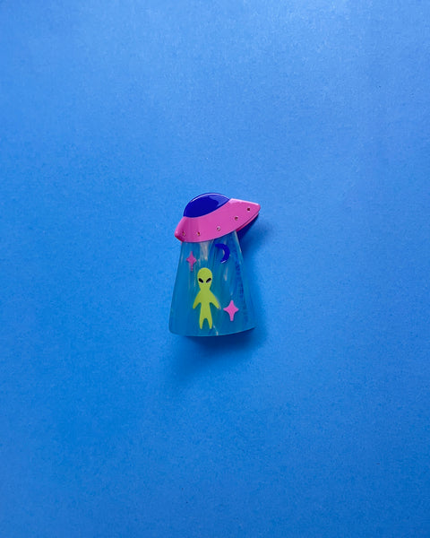 Alien UFO Claw Hair Clip