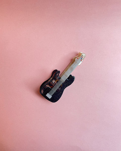 Guitar Claw Hair Clip