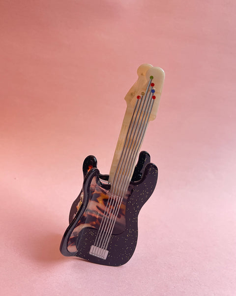 Guitar Claw Hair Clip