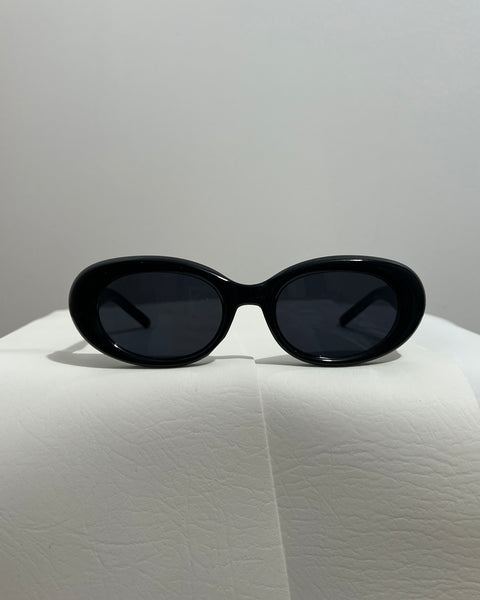 Round Black Sunglasses #3