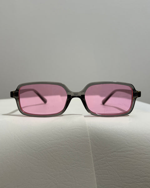Rectangular Grey Sunglasses