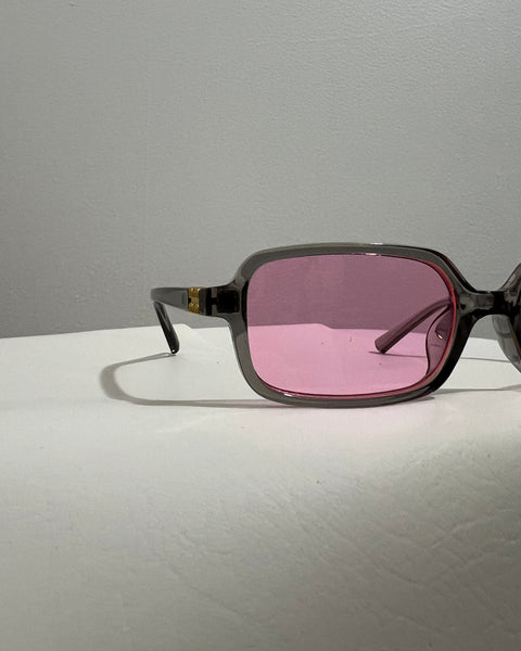 Rectangular Grey Sunglasses