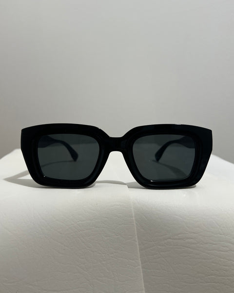Black Thick Frame Sunglasses