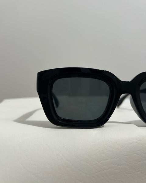 Black Thick Frame Sunglasses