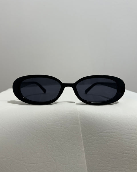 Round Black Sunglasses #4