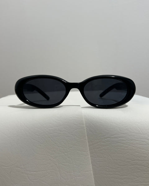 Round Black Sunglasses #2