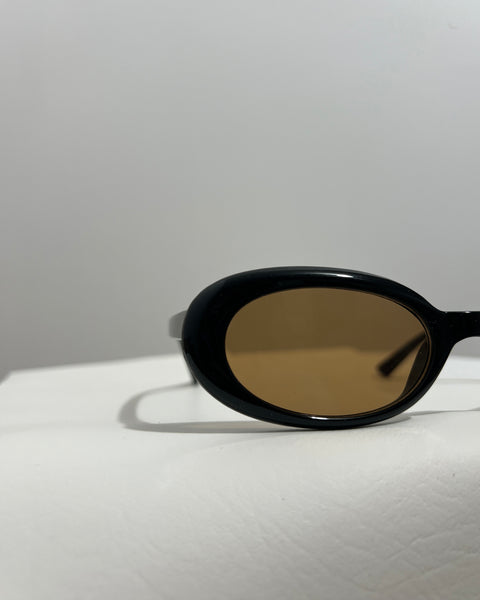 Round Black Sunglasses