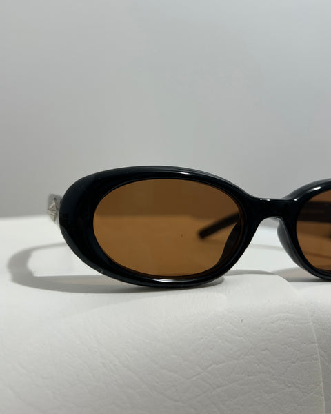Round Black Sunglasses