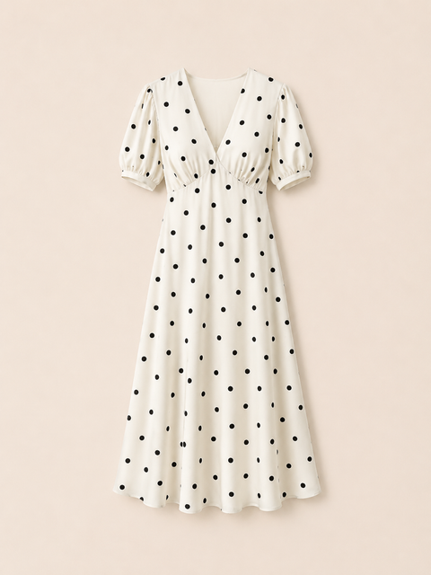 Monroe Satin Midi Dress