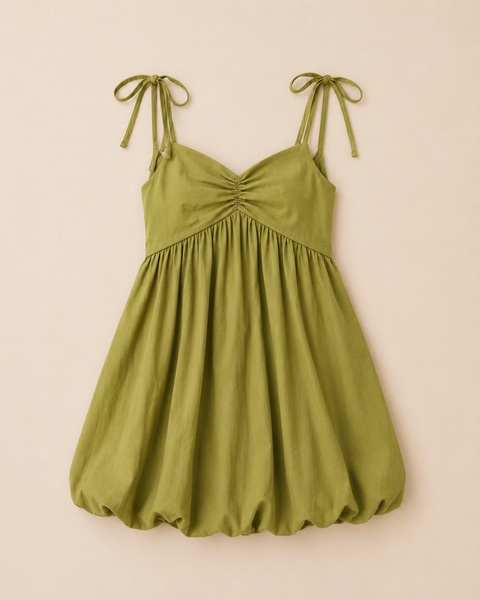 Poppy Bubble Mini Dress