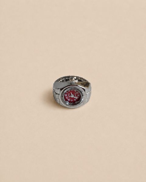 Silver Watch Ring
