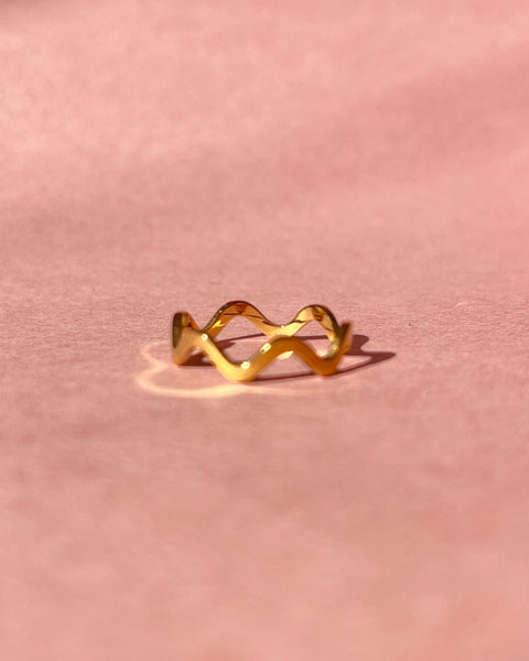 Wave Stack Ring