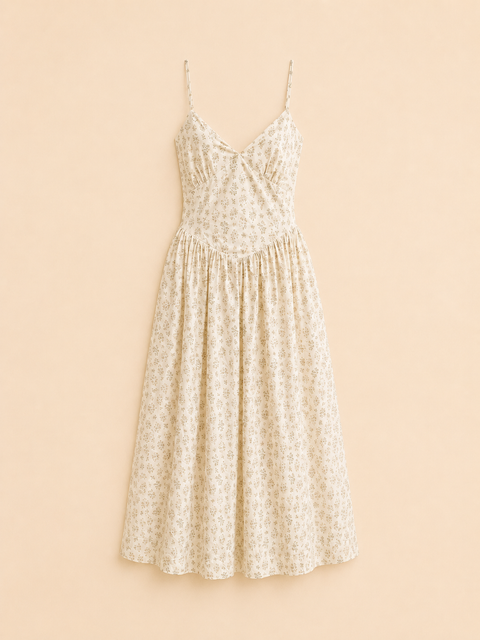 Arden Floral Midi Dress