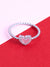 Glitzy Heart Ring