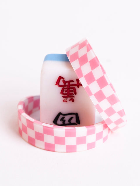 Harlequin Chunky Hoop Earring!