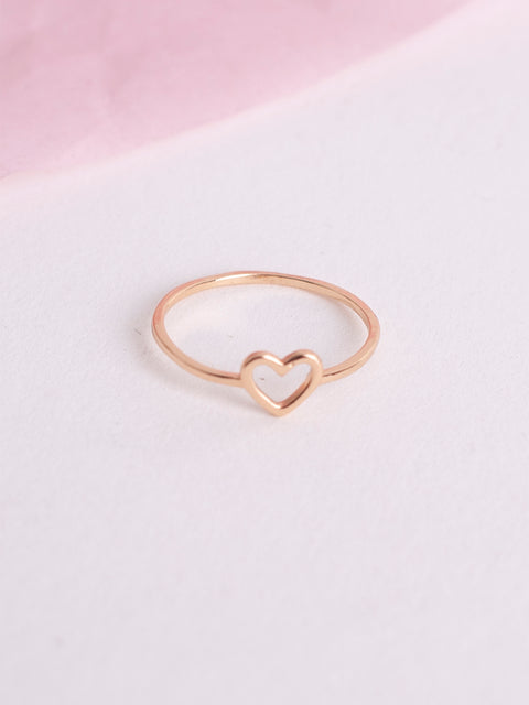Dainty Heart Ring