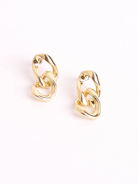 Gold Chain Dangle Earring!