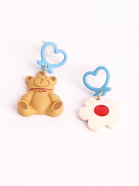 Teddy Bear Large Dangle Earring!