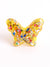 Oversized Confetti Butterfly Ring