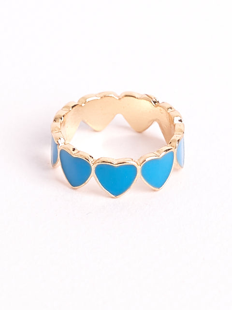 Heart Band Ring