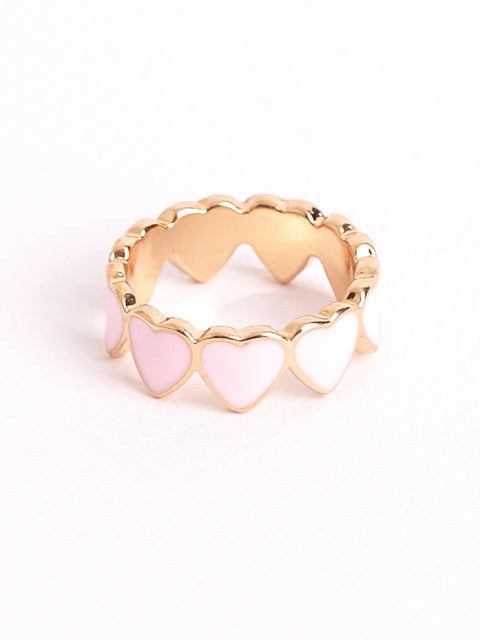 Heart Band Ring