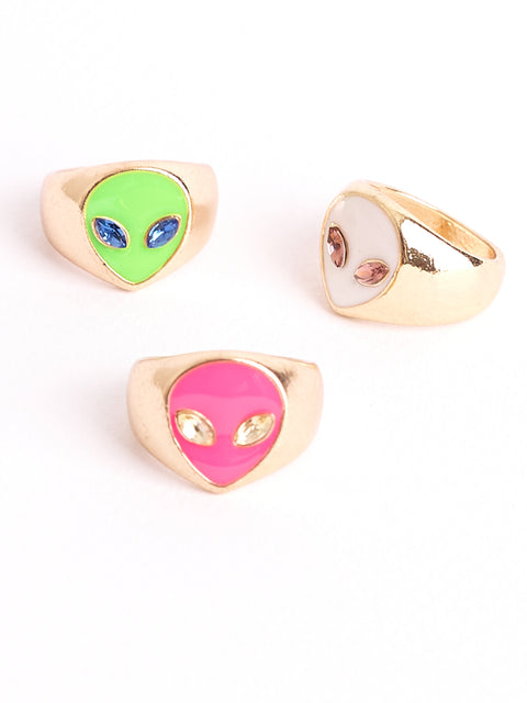 Alien Gem Ring