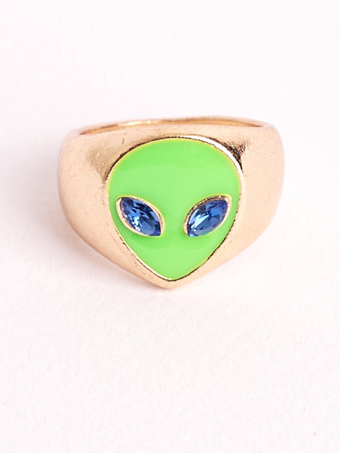 Alien Gem Ring