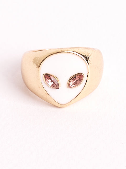 Alien Gem Ring