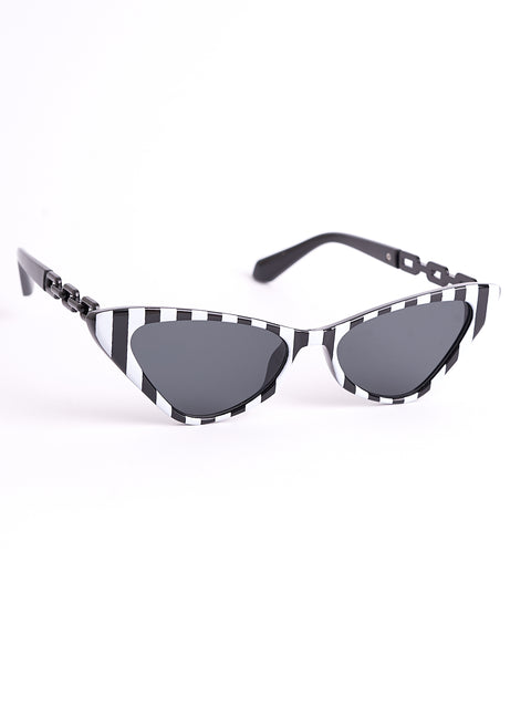 Cat Eye Chain Sunglasses