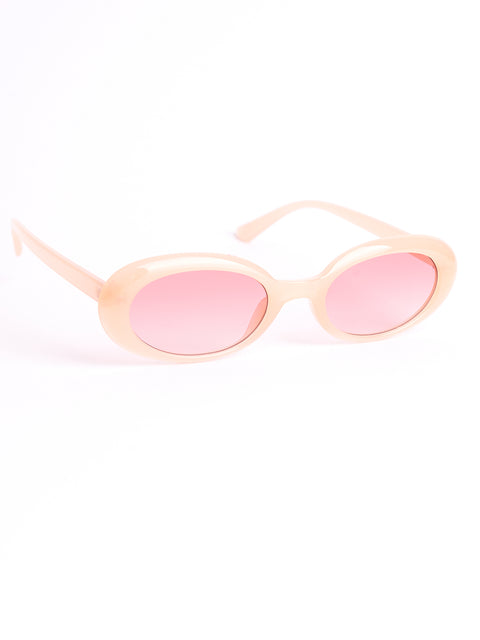 Oval Clout Sunglasses