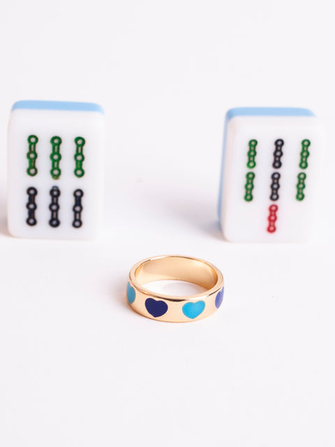 Heart Flat Band Ring