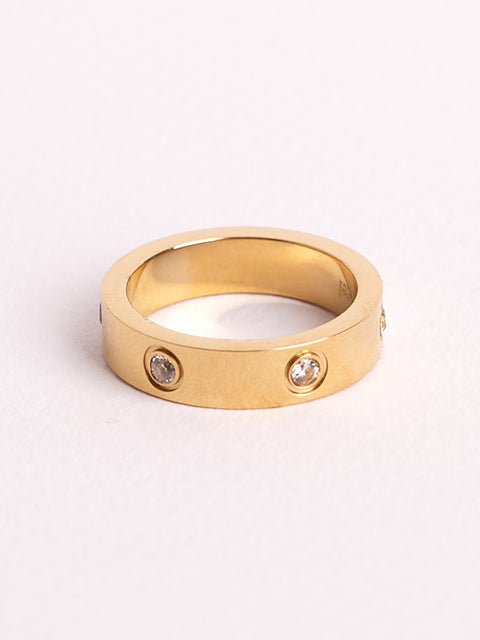 GOLD PLATED STAINLESS STEEL PIECE #150