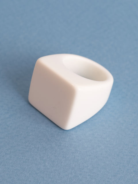 Chunky Square Acrylic Ring