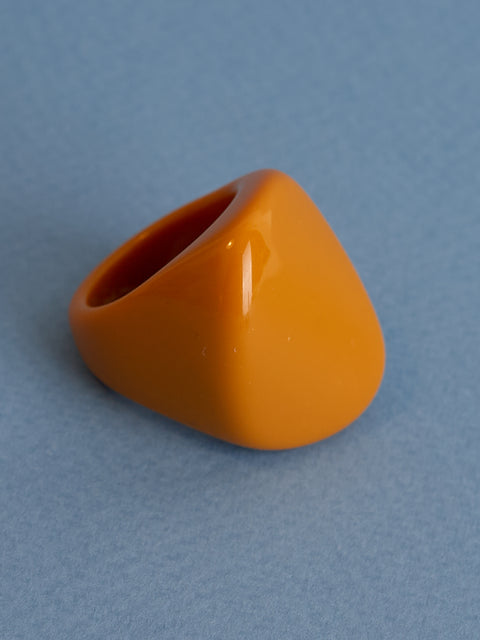 Chunky Asymmetrical Acrylic Ring