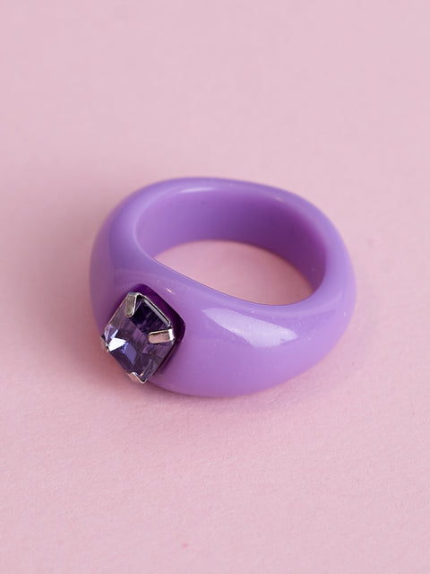 Gem Acrylic Bulb Ring