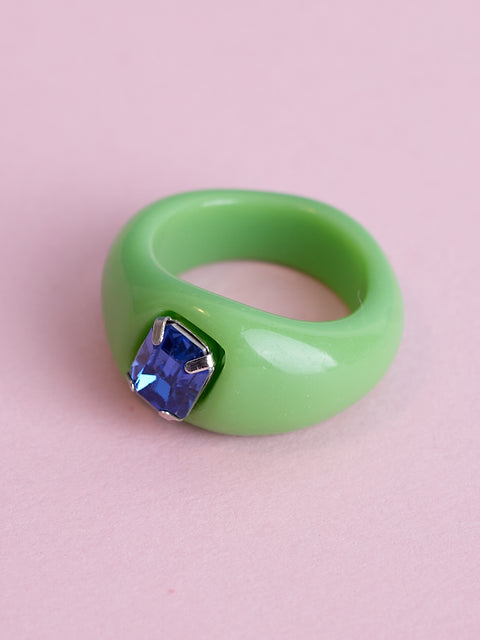 Gem Acrylic Bulb Ring