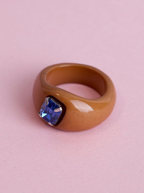 Gem Acrylic Bulb Ring