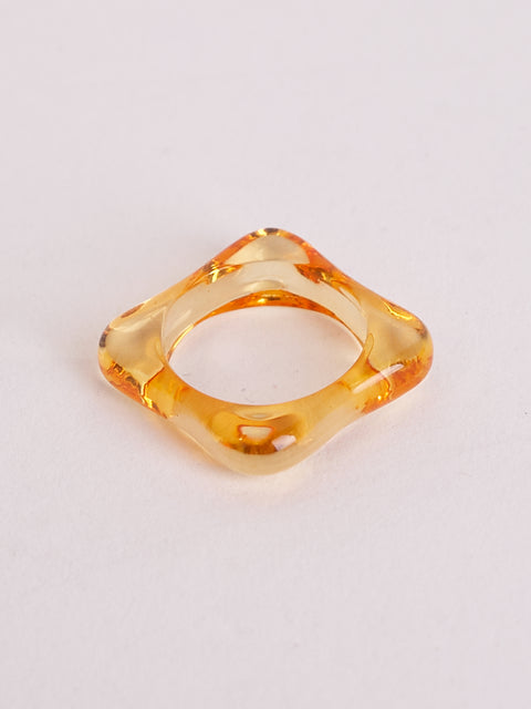 Square Transparent Acrylic Ring